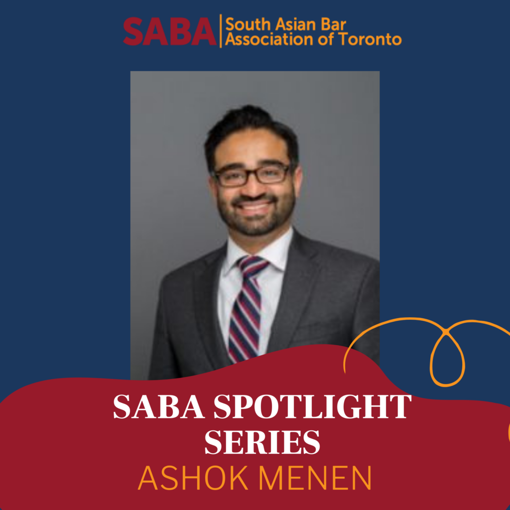 SABA Spotlight Series Ashok Menen SABA Toronto