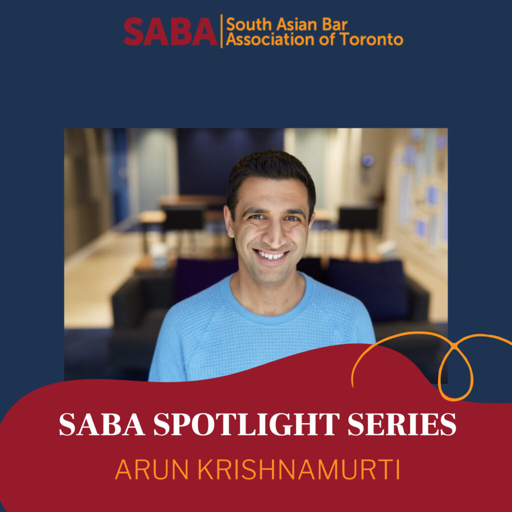 SABA Spotlight Series Arun Krishnamurti SABA Toronto